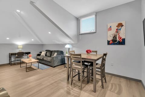 Dining room + Kitchen