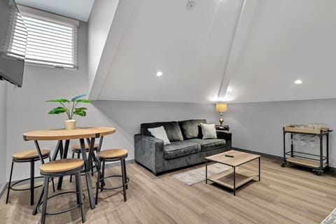 Living are + dining area