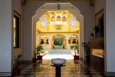 Interior entrance