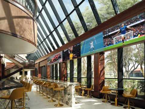 Lobby lounge