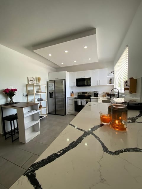 Comfort House, Balcony, Poolside | Private kitchen