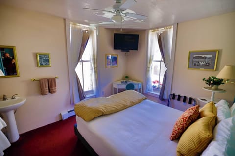 European style hotel room with Queen Bed