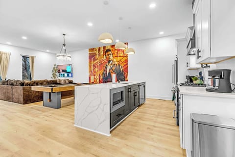 Explore this chic Nashville oasis, perfect for bachelorette parties and family reunions. Enjoy stylish design, spacious comfort, and a game room for unforgettable memories. Gather, play pool, and soak in the vibrant vibes!