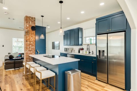 Fully stocked kitchen