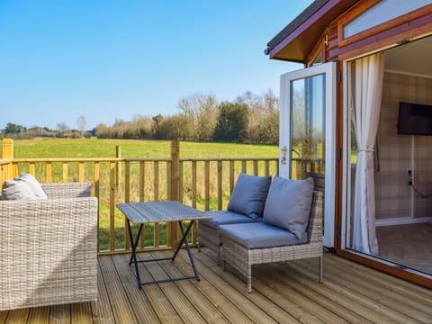 Terrace | Owl Lodge - Millstone Meadow, Hartshorne