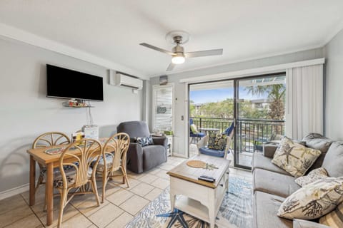 Relax in the living room or dining area with a smart TV and sofa sleeper!