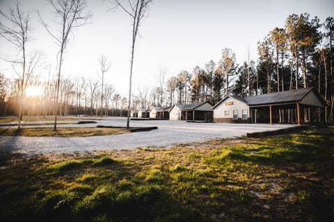 Exterior View of Cabins