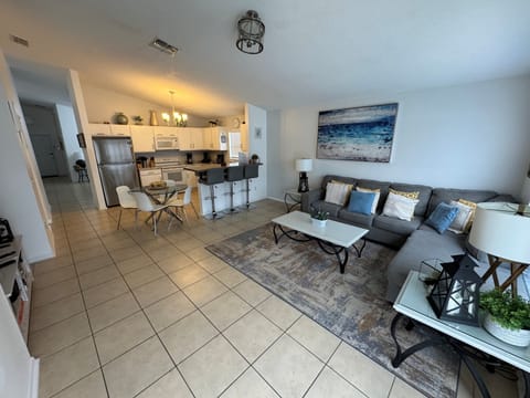 House, Multiple Beds, Pool Access, Pool View (Vega Villa) | Living area | 42-inch flat-screen TV with digital channels