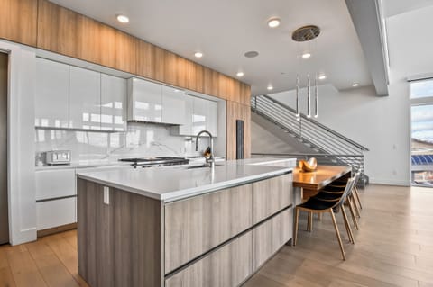 Second floor - chef stocked kitchen