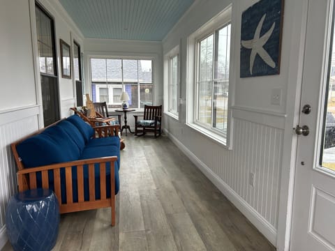 Large porch to sip your morning coffee 
