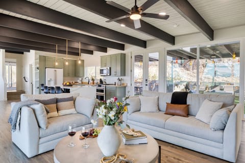 Open layout provides seamless transitions.