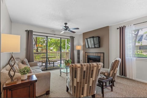 Living Room with sofa bed