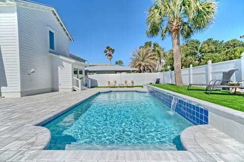 Your private oasis awaits—dive into the sparkling pool and soak up the sunshine in total serenity.