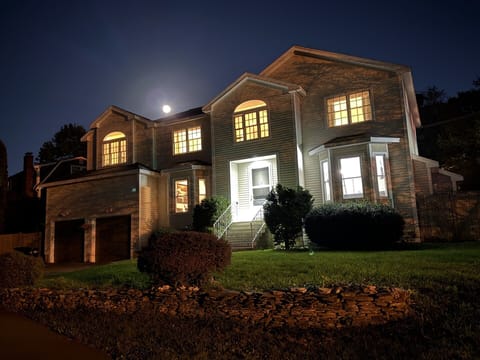 Full moon night view