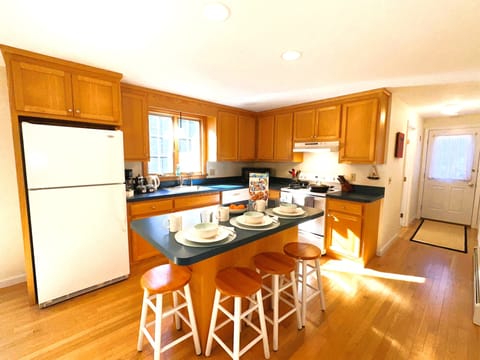 Well stocked kitchen has everything you need