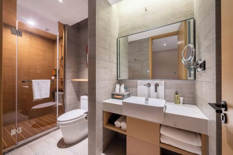 Classic Double Room | Bathroom | Shower, free toiletries, hair dryer, slippers