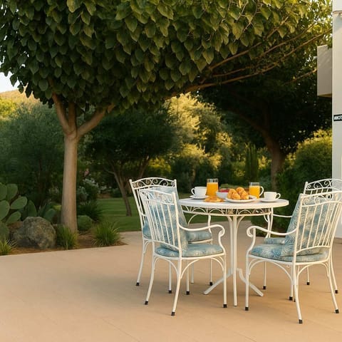 Outside sitting area