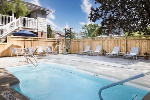 Lush surroundings and quiet charm make this outdoor oasis the perfect spot to unwind and recharge.