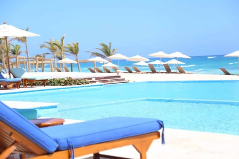 Beach nearby, white sand
