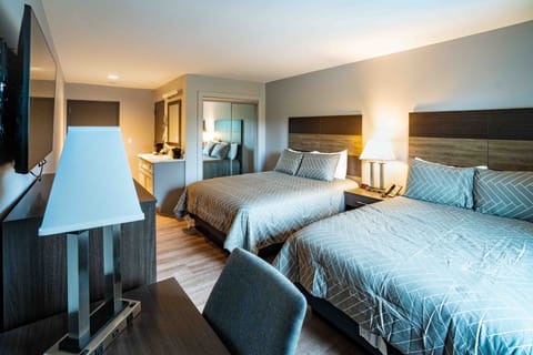 Standard Double Room, 2 Queen Beds | Premium bedding, laptop workspace, soundproofing, free WiFi