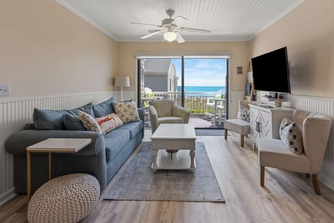 Condo, Multiple Beds, Pool Access, Ocean View (Sea Cloisters 305E) | Living area