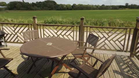 Open view across fields