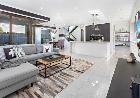 Living, Kitchen, Dining Space