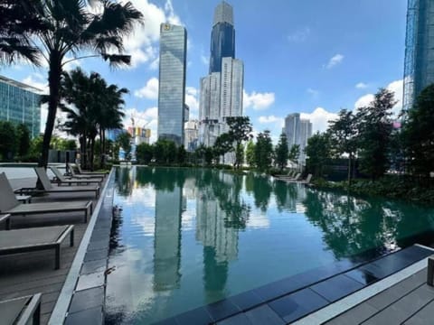 Rooftop pool