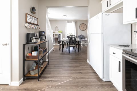 Indoors, Floor, Flooring, Appliance, Refrigerator