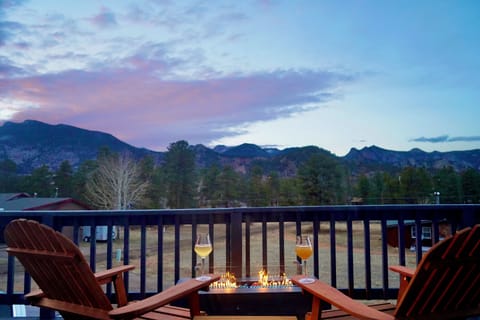 Breathtaking views from the deck