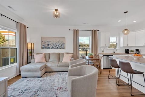 Plenty of comfortable seating for six