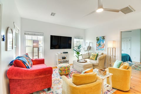 Gulf Shores Vacation Rental | 3BR | 2BA | 1,135 Sq Ft | Stairs Required