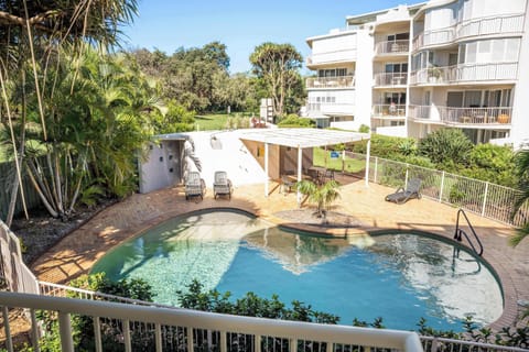 Spend your days between the beach and the pool
