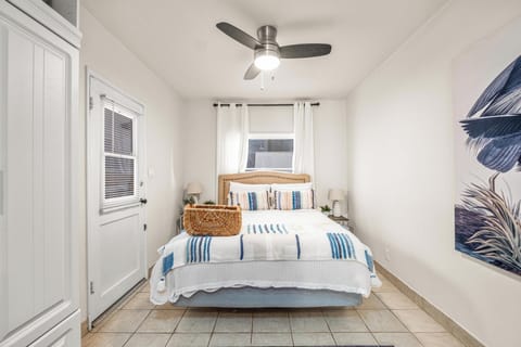 Main Bedroom | Decompress in this Calming Beach-Themed Room
