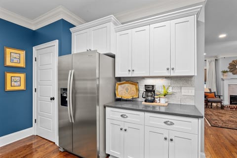 kitchen with stainless steel appliances