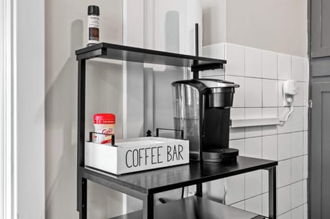 Kitchenette: Compact & Functional – A well-equipped kitchenette for your convenience. PS. bottled waters ad foods are not included.
