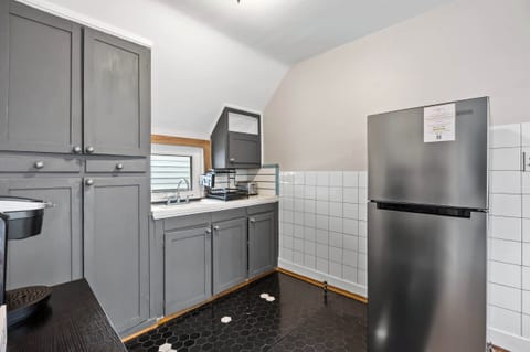 Kitchenette: Compact & Functional – A well-equipped kitchenette for your convenience. PS. bottled waters ad foods are not included.