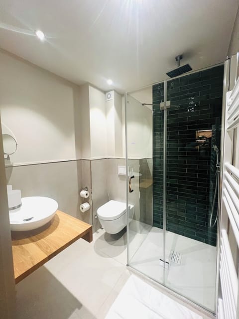 Comfort Double or Twin Room | Bathroom | Shower, free toiletries, hair dryer, towels