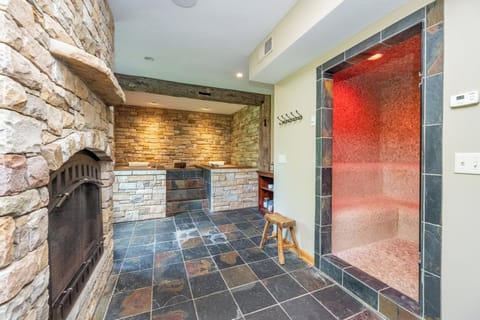 Home Spa located in Lower Level