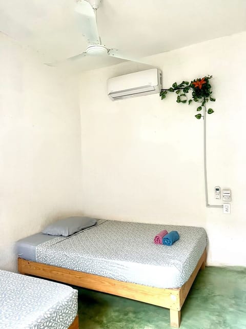 Desk, laptop workspace, free WiFi, bed sheets