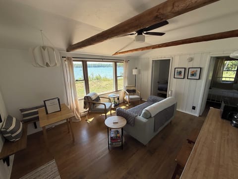 Living Room w/ Lake Views
