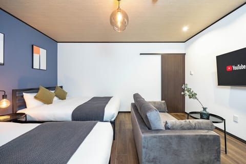 Superior Apartment, Balcony | 3 bedrooms, blackout drapes, iron/ironing board, free WiFi