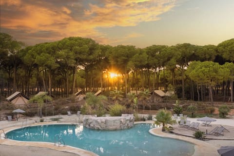 Seasonal outdoor pool