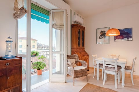 Apartment, 1 Double Bed with Sofa bed, Balcony, City View | Living area | 43-inch flat-screen TV with digital channels