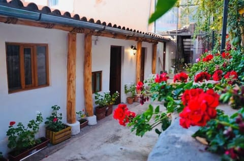 Classic Double Room, 1 Queen Bed, Smoking, Courtyard View | Terrace/patio