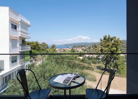 Deluxe Apartment, Balcony, Sea View | View from room