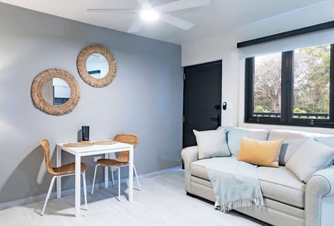 Living / Dining Area with Sofa Bed