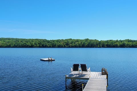 Spectacular pond views from Our Song