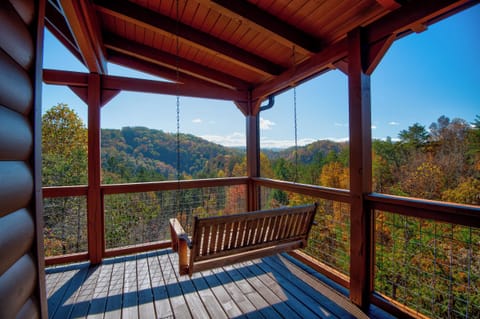 Breathtaking views from the wraparound deck