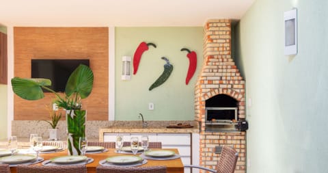 Seating area,BBQ facilities